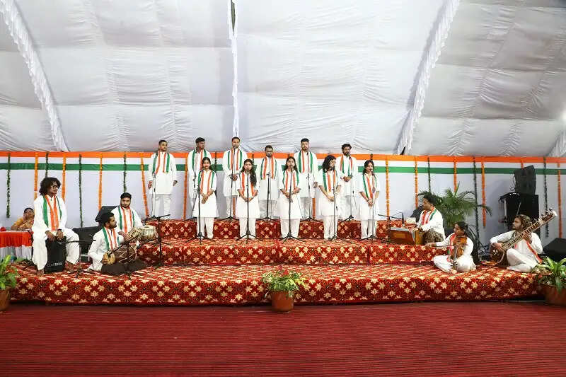 मप्रः राज्यपाल पटेल ने लोकभवन में आयोजित किया स्वागत समारोह