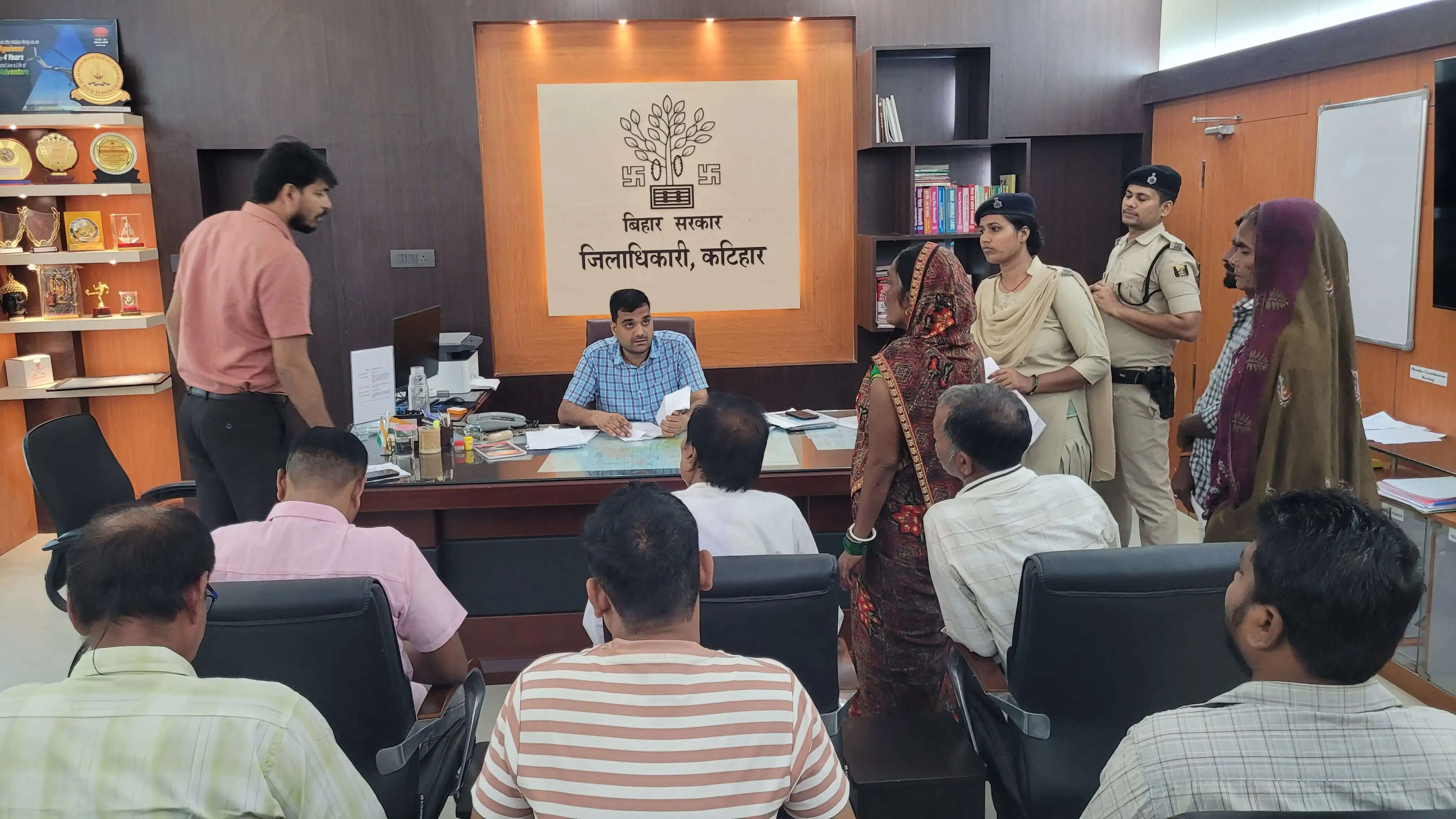 भूमि विवादों के समाधान के लिए कटिहार में हर शनिवार को लगेगा जनता दरबार
