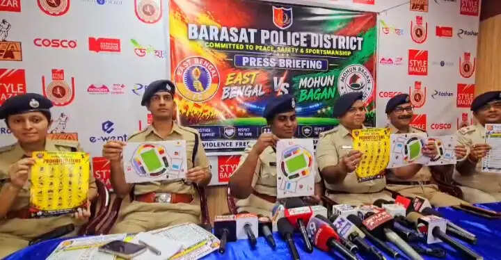 बारासात में दो दशक बाद डर्बी का रोमांच, पुलिस ने बताया पूरा सुरक्षा प्लान