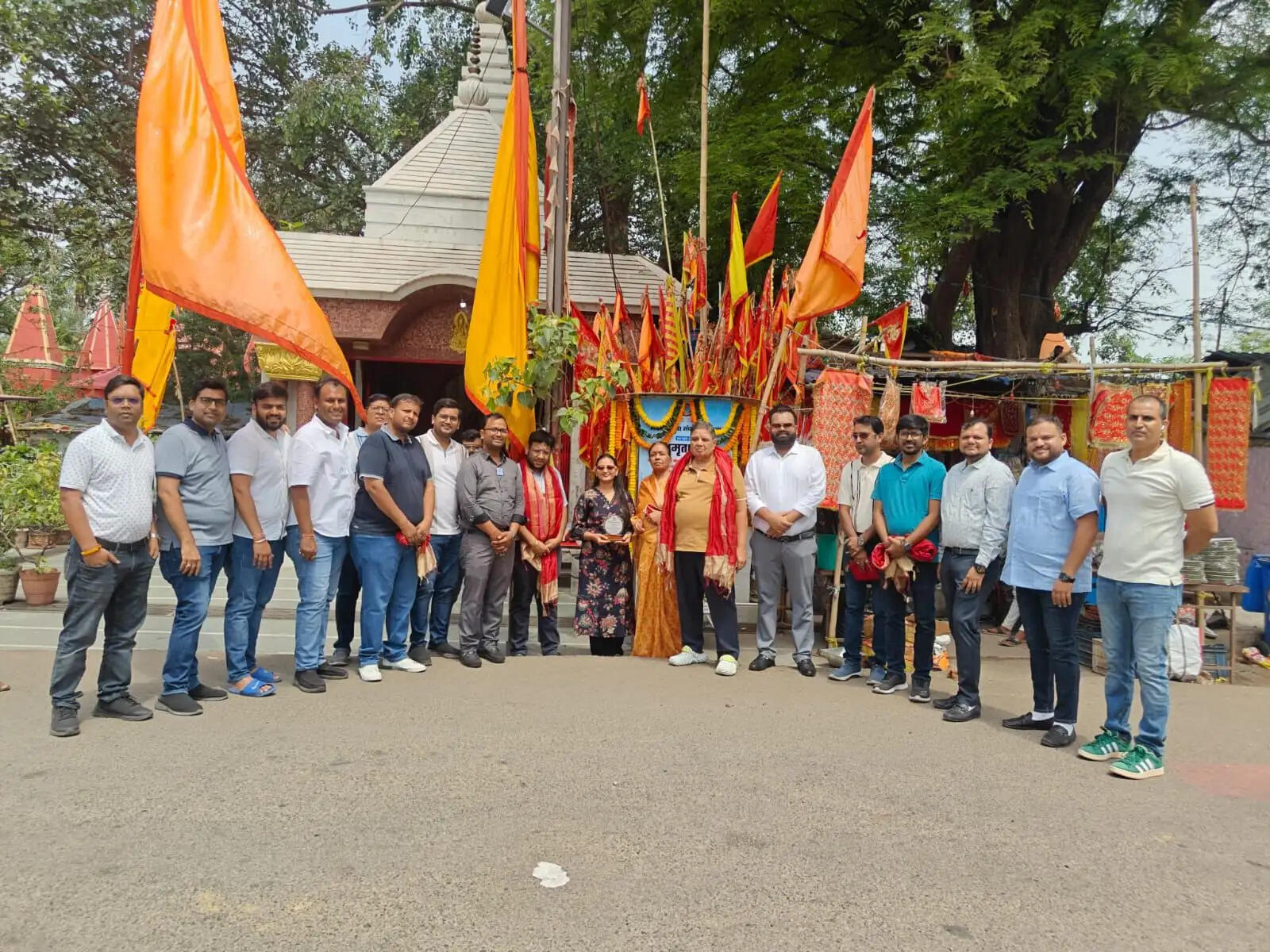 मारवाड़ी युवा मंच ने किया तीसरे स्थायी प्याऊ का उद्घाटन