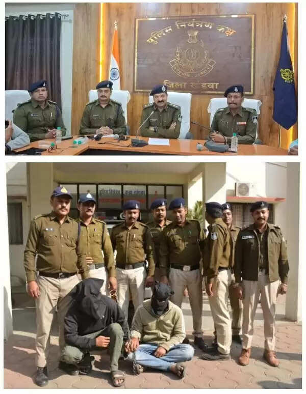 खंडवा : नकली पुलिस बनकर लूट करने वाले अंतरराज्यीय गिरोह के दो सदस्‍य गिरफ्तार