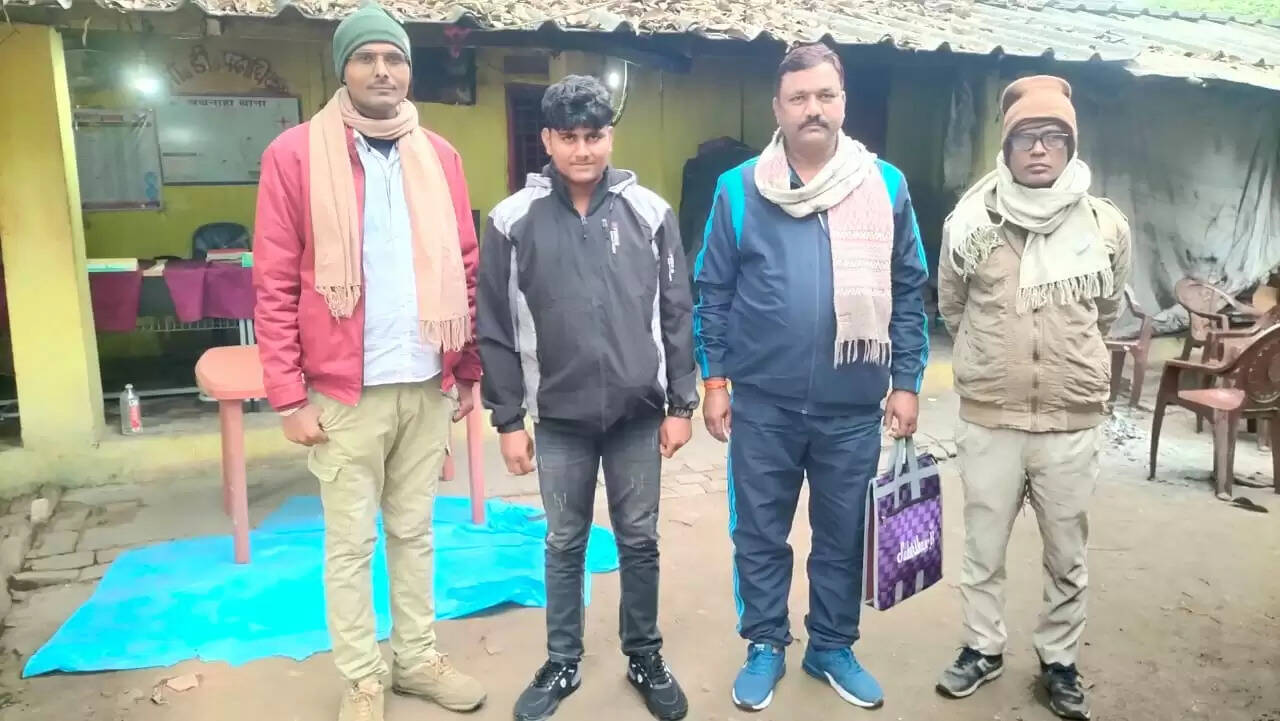 धावा दल पर हमला के आरोपी को गिरफ्तार कर भेजा जेल