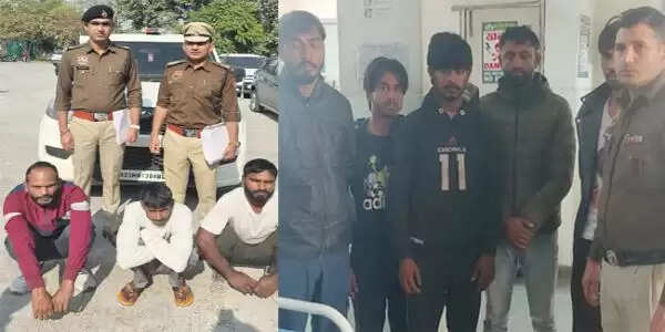 सोनीपत: कम्पनी में चोरी व ट्रैक्टर चोरी केस में आठ आरोपी गिरफ्तार