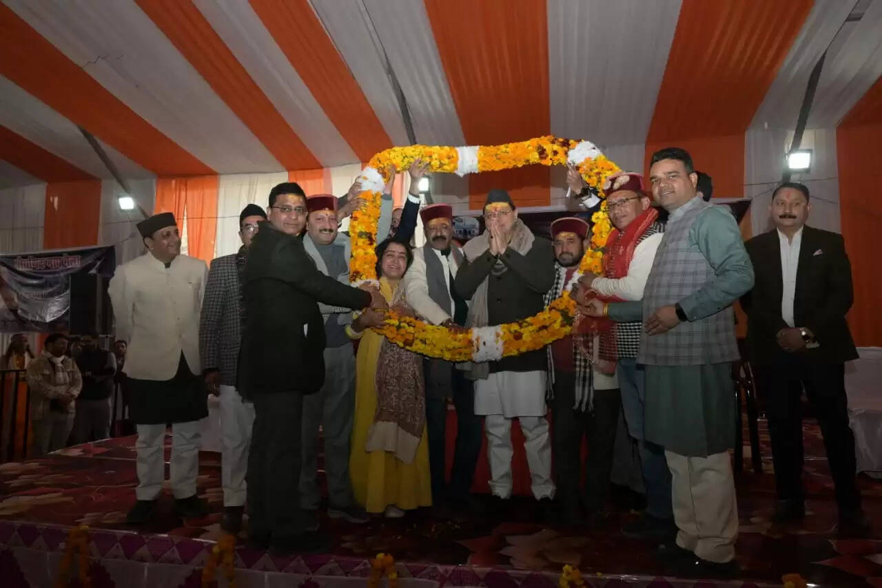 कंडार देवता और हरि महाराज के डोली के सानिध्य माघ मेले का मुख्यमंत्री ने किया शुभारंभ