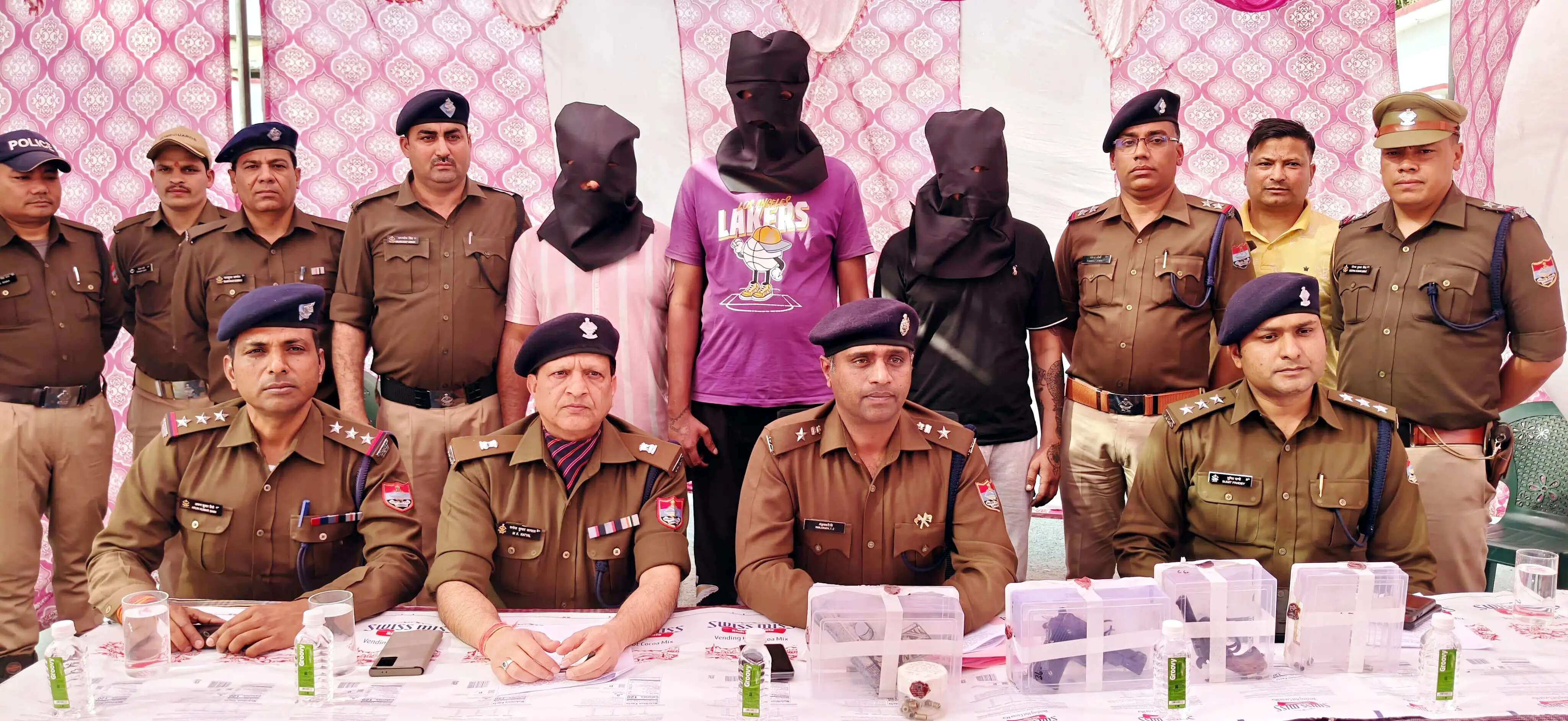 कालाढूंगी में झगड़ा व फायरिंग प्रकरण का खुलासा, 3 आरोपी गिरफ्तार