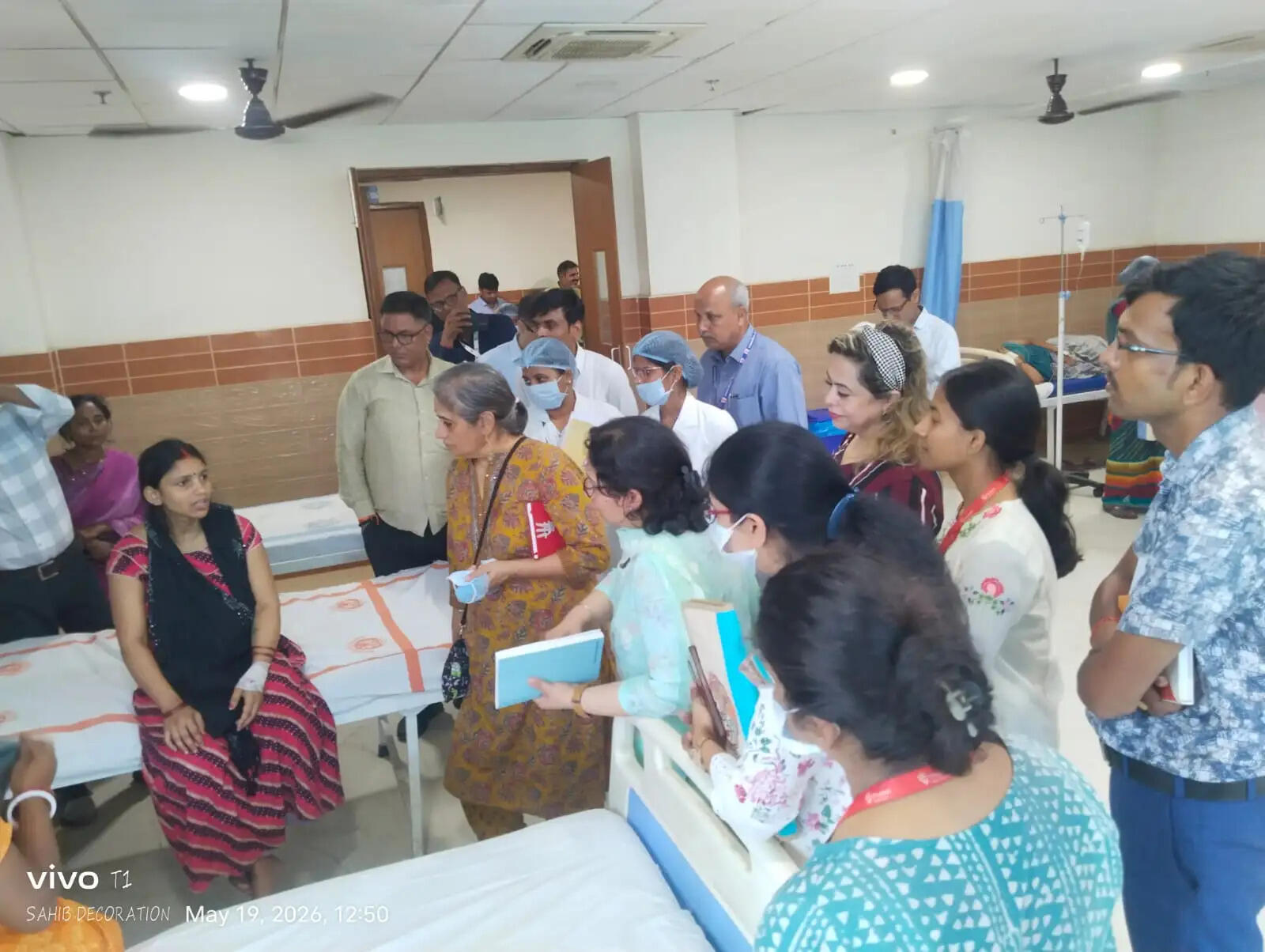 सारण में स्वास्थ्य सेवाओं की सच्चाई जानने छपरा पहुंची केंद्रीय एक्सपोर्ट टीम