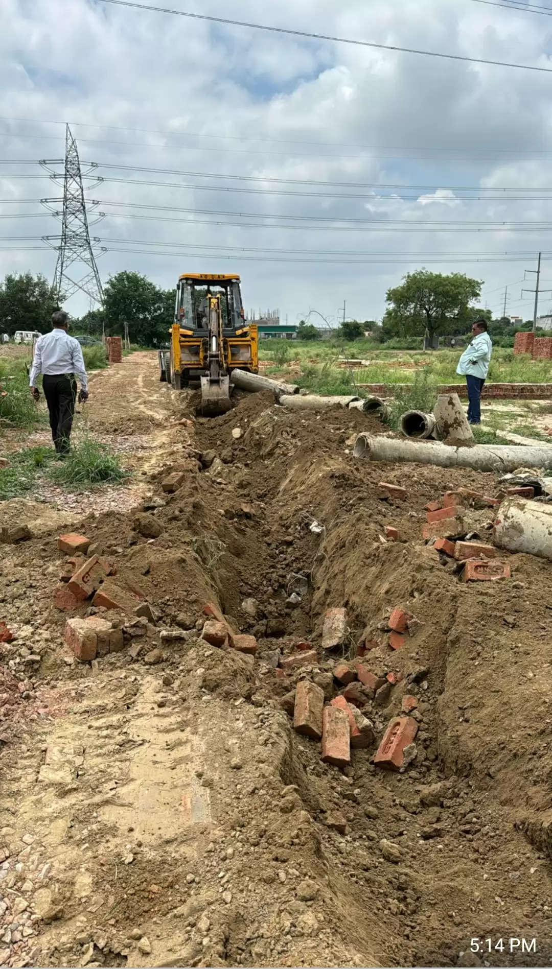 सैंथली में चला जीडीए का बुलडोजर, 15 बीघा जमीन में विकसित की जा रही अवैध कालोनी ध्वस्त