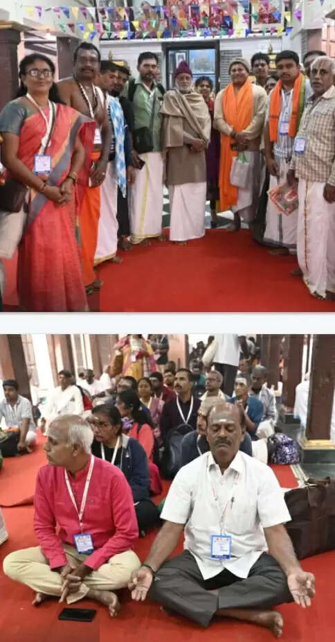 मेहमानों ने सुब्रमण्यम भारती के घर पहुंचकर जाना काशी से जुड़ा तमिल का इतिहास