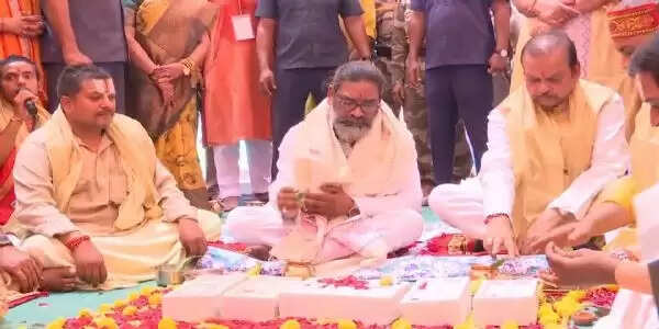 अयोध्या के श्रीराम मंदिर की तर्ज पर बनेगा रांची का तपोवन मंदिर, मुख्यमंत्री ने किया शिलान्यास