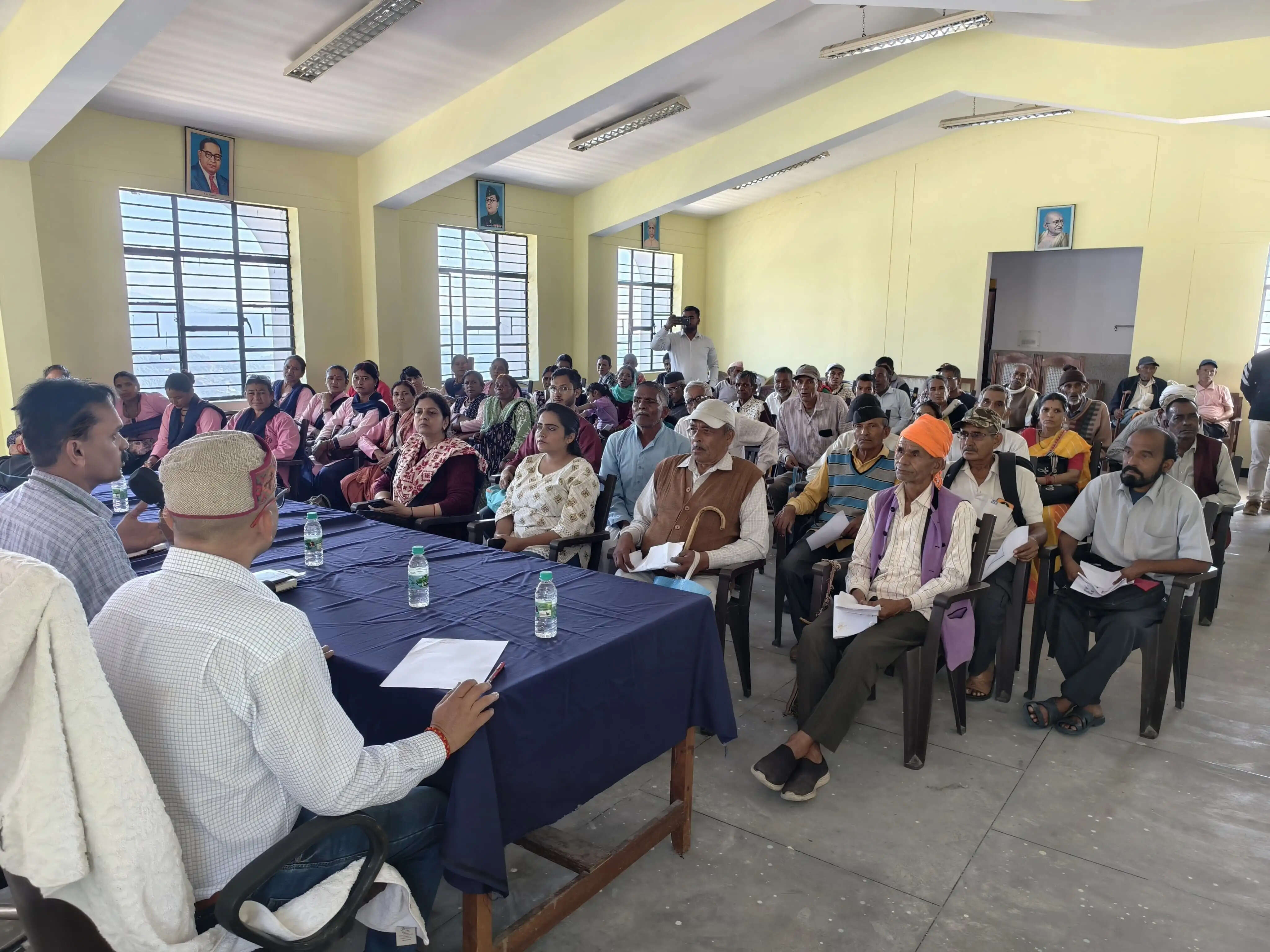 नैनीडांडा में 108 दिव्यांग व वरिष्ठ नागरिकों को उपकरणों के लिए किया चयन