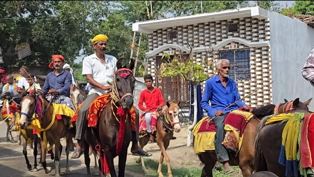 बेरुई में भव्य कलश यात्रा के साथ श्रीलक्ष्मी नारायण महायज्ञ शुरू