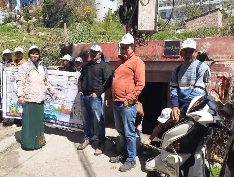 नमामि गंगे परियोजना के तहत लोहाघाट में गंगा संरक्षण व जागरूकता कार्यक्रम