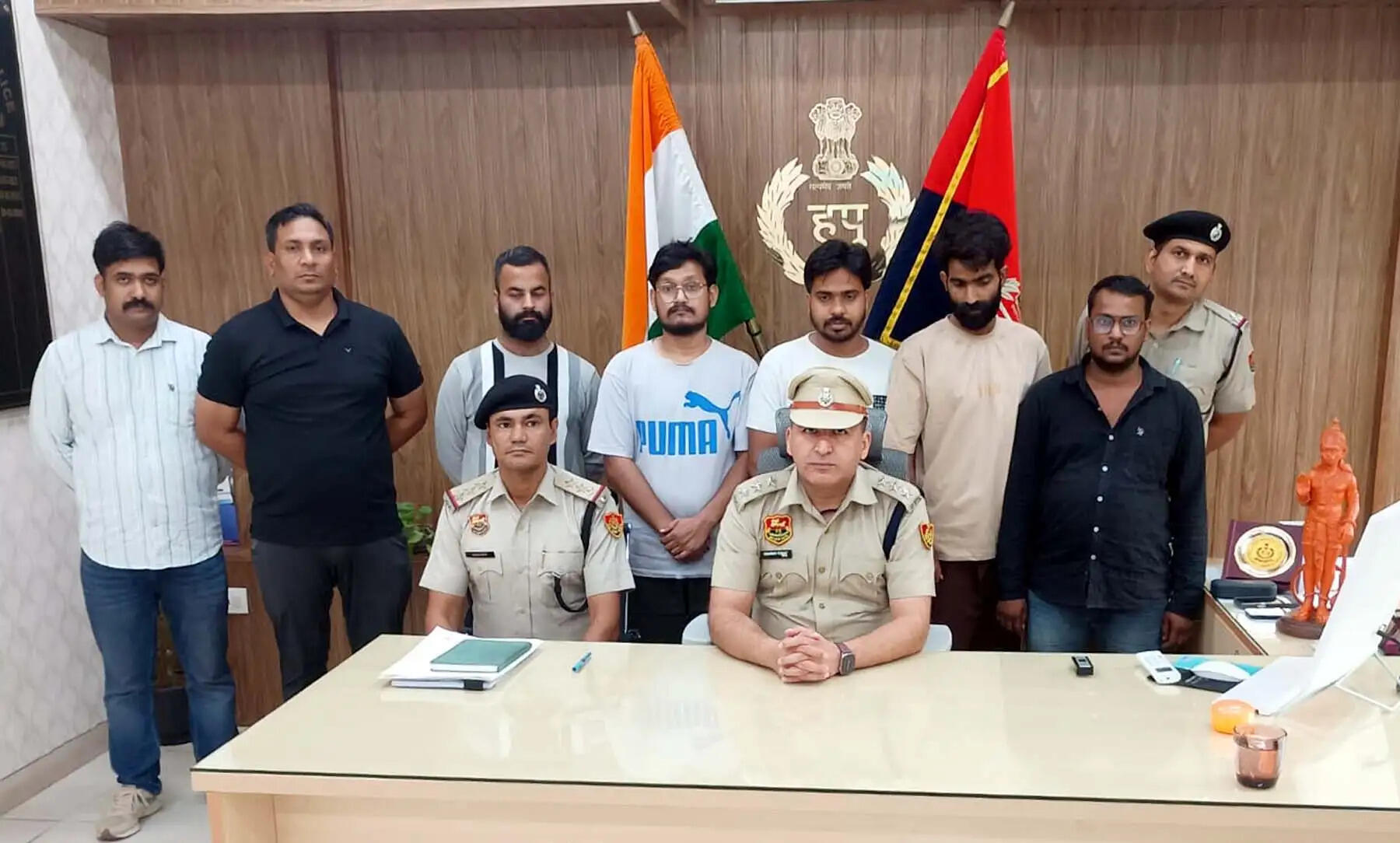 गुरुग्राम: इन्वेस्टमेंट के नाम पर करोड़ों की ठगी, पांच आरोपी गिरफ्तार