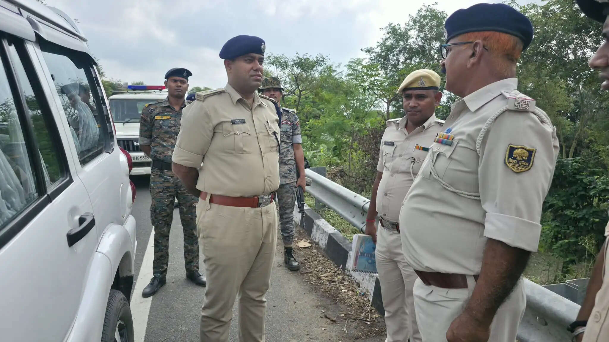 सुरक्षा के मद्देनजर भागलपुर पुलिस अलर्ट: सिटी एसपी ने किया हाईवे पेट्रोलिंग का औचक निरीक्षण, गश्ती तेज करने के निर्देश