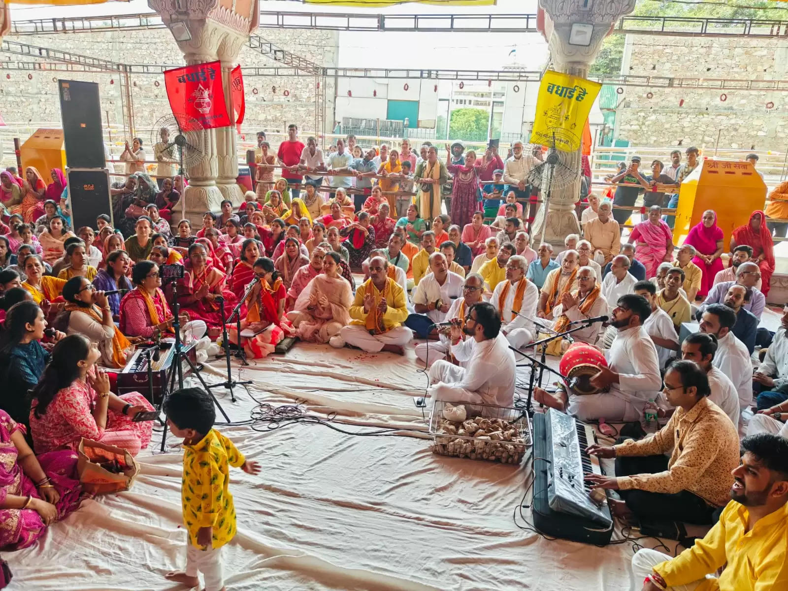 कृष्ण जन्माष्टमी महोत्सव: गोविंद देव जी मंदिर में सांस्कृतिक कार्यक्रमों की धूम