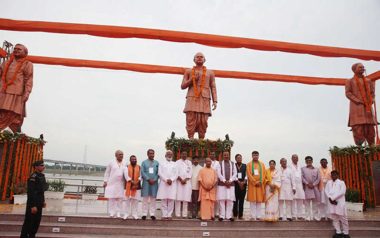 देश की गौरवशाली विरासत के प्रतीक हैं डॉ. श्यामा प्रसाद मुखर्जी, अटल बिहारी वाजपेयी और अशोक सिंघल : नन्दी