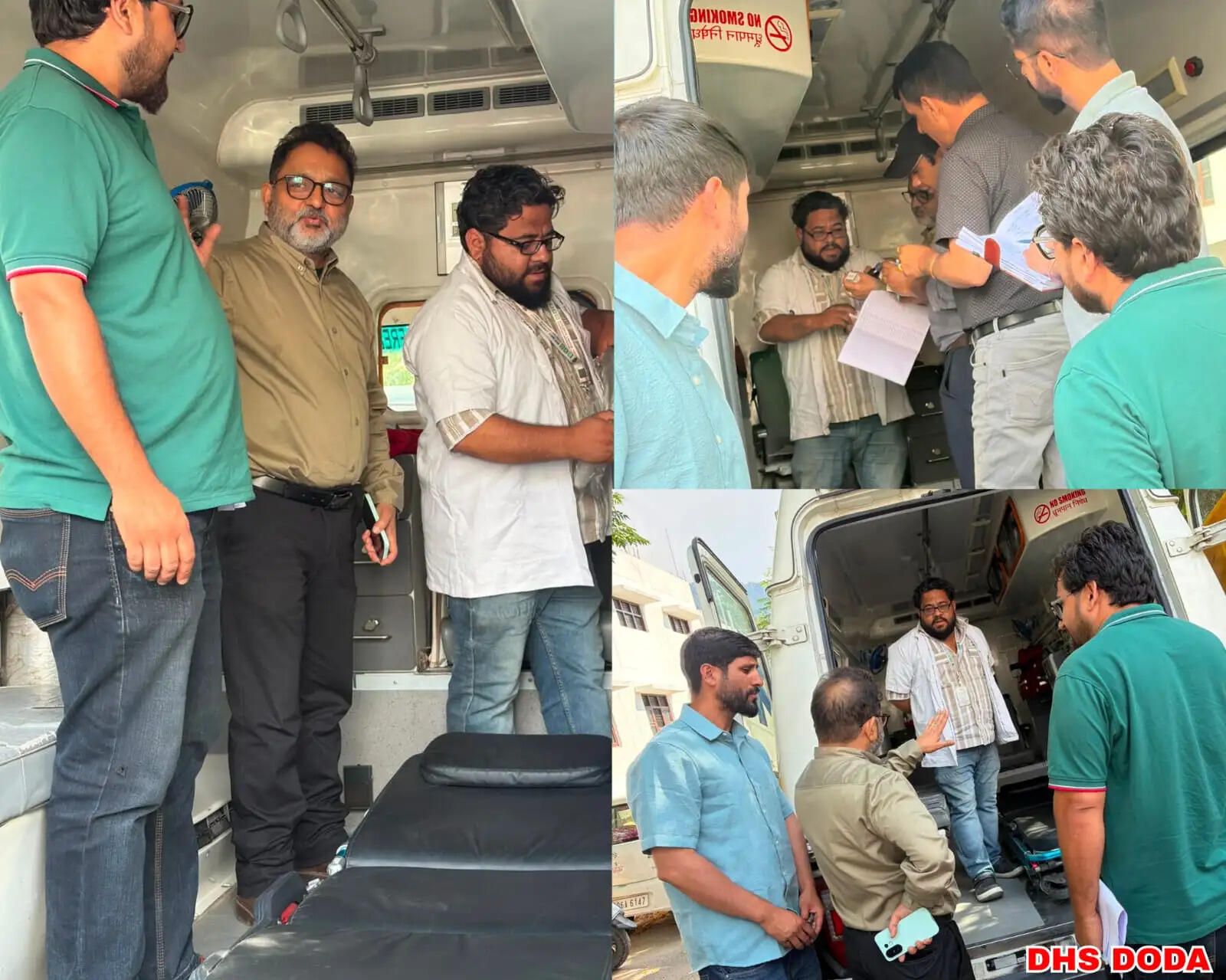 108 एम्बुलेंस सेवाओं का भौतिक ऑडिट, आपातकालीन तैयारियों की हुई जांच