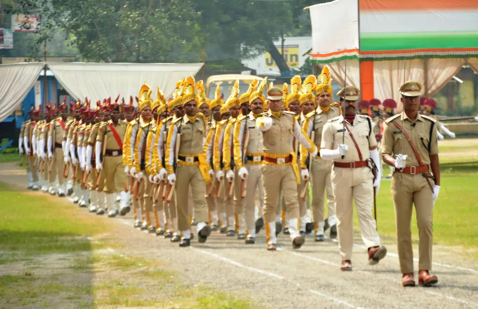 कोरबा : स्वतंत्रता दिवस मुख्य समारोह के आयोजन का किया गया अंतिम रिहर्सल