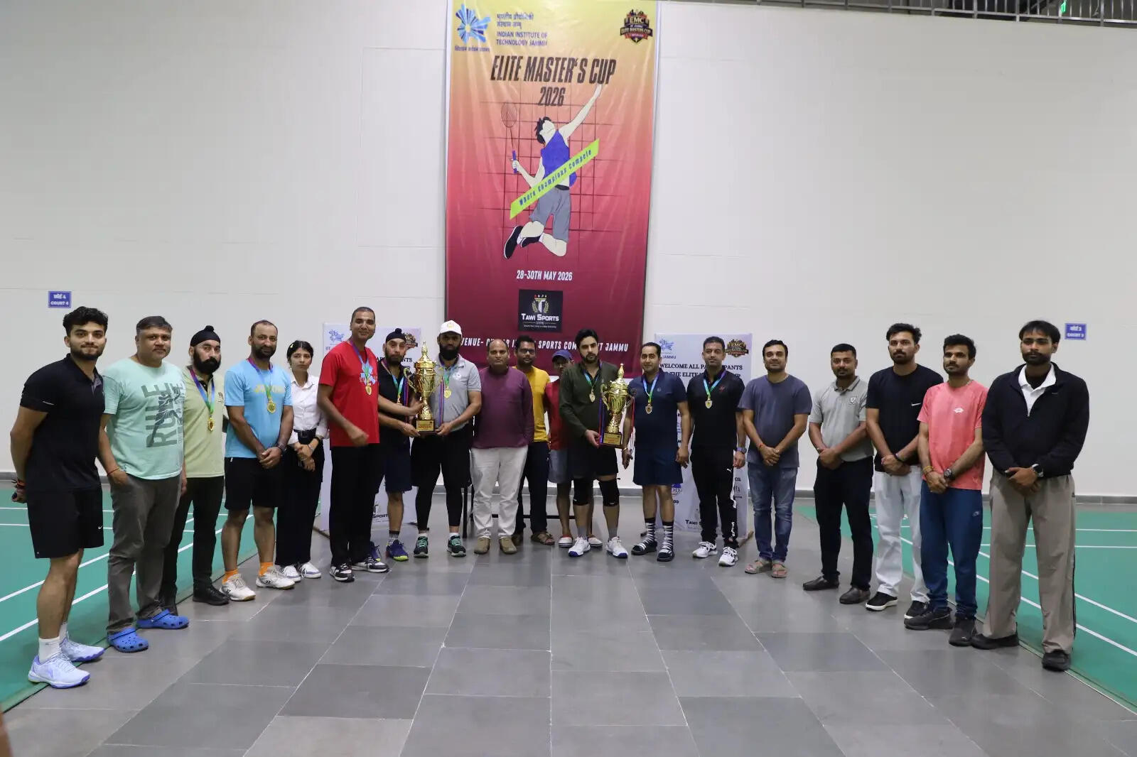 एलीट मास्टर्स कप 2026 का शानदार समापन, जम्मू-कश्मीर पुलिस बनी चैंपियन