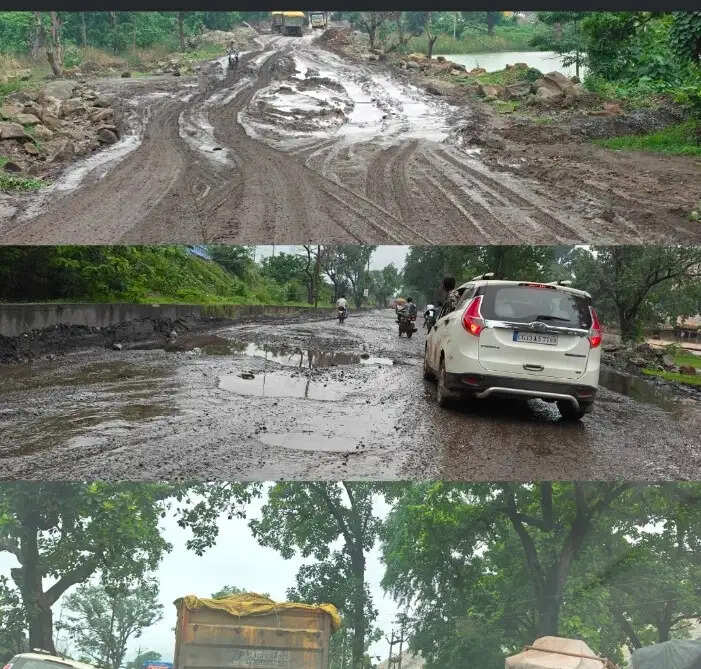 बारिश में बदहाल छाल-एडू मार्ग,&nbsp;ग्रामीणों ने जल्द मरम्मत की उठाई मांग