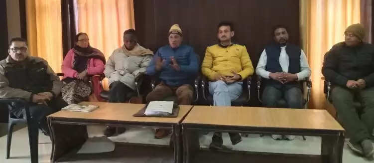 वर्षों पुरानी नजूल भूमि की समस्या से निपटने के लिए संघर्ष समिति का किया गया गठन