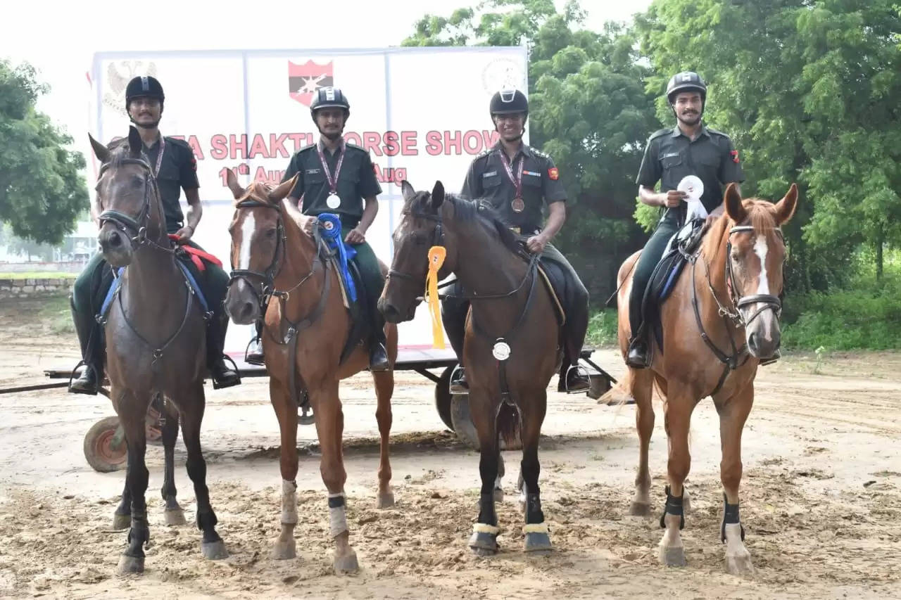 सप्त शक्ति हॉर्स शो सम्पन्न