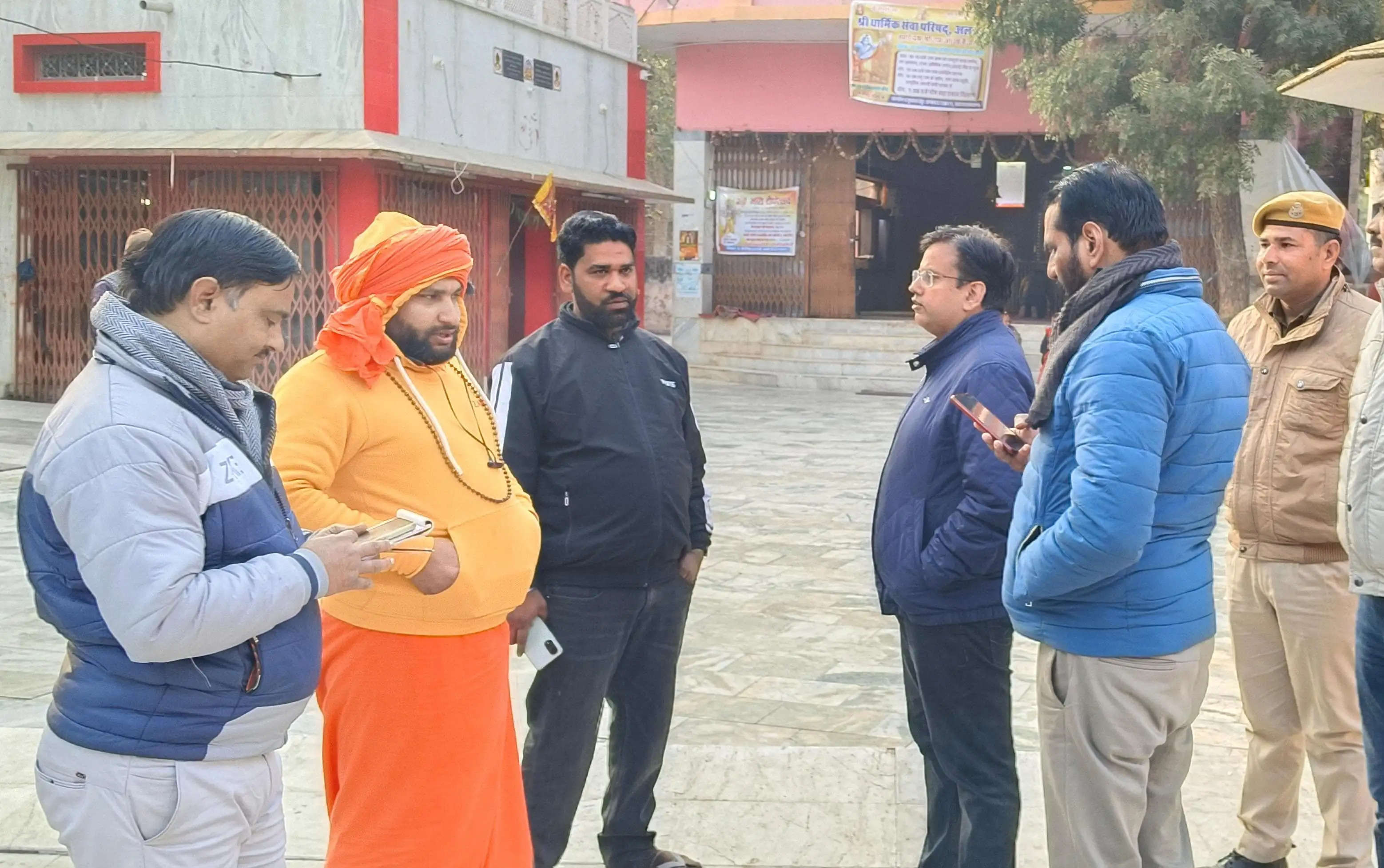 अलवर में बासठ मंदिरों की साफ सफाई, सात मंदिरों में अयोध्या से लाइव प्रसारण