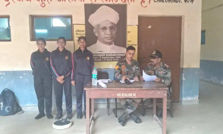 एन सी सी चयन प्रक्रिया संपन्न : 51 छात्र-छात्राओं ने देशसेवा की राह में बढ़ाया पहला कदम