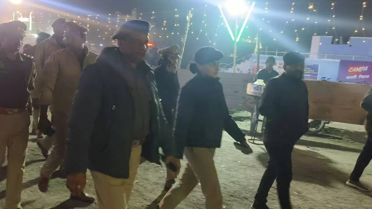 एएसपी व सीओ मेविस टॉक ने लिया सुरक्षा व्यवस्था का जायजा