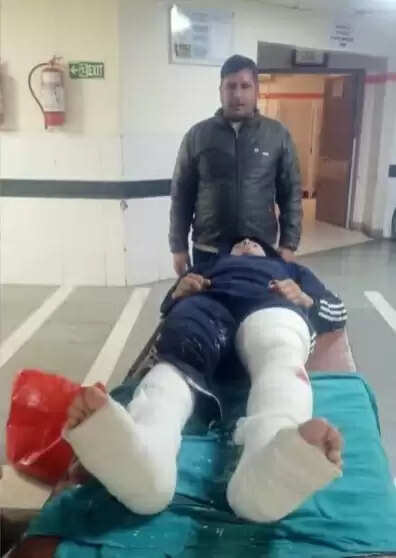 भिवानी&nbsp;में&nbsp;मुठभेड़ के बाद 20 हजार का इनामी बदमाश गिरफ्तार