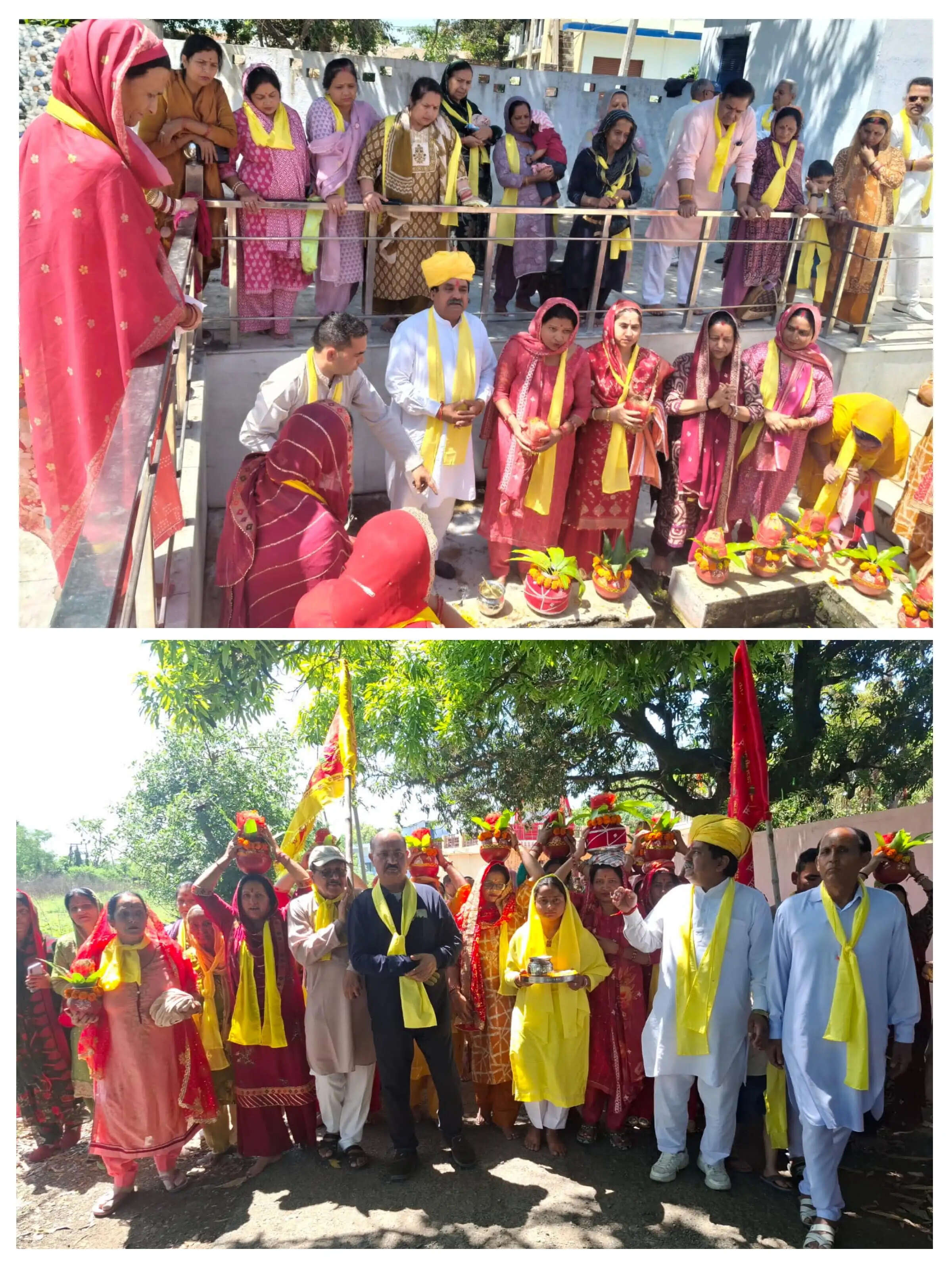 कठुआ में भगवान श्री परशुराम जन्म महोत्सव का भव्य शुभारंभ, कलश यात्रा के साथ शुरू हुई श्रीमद् भागवत कथा