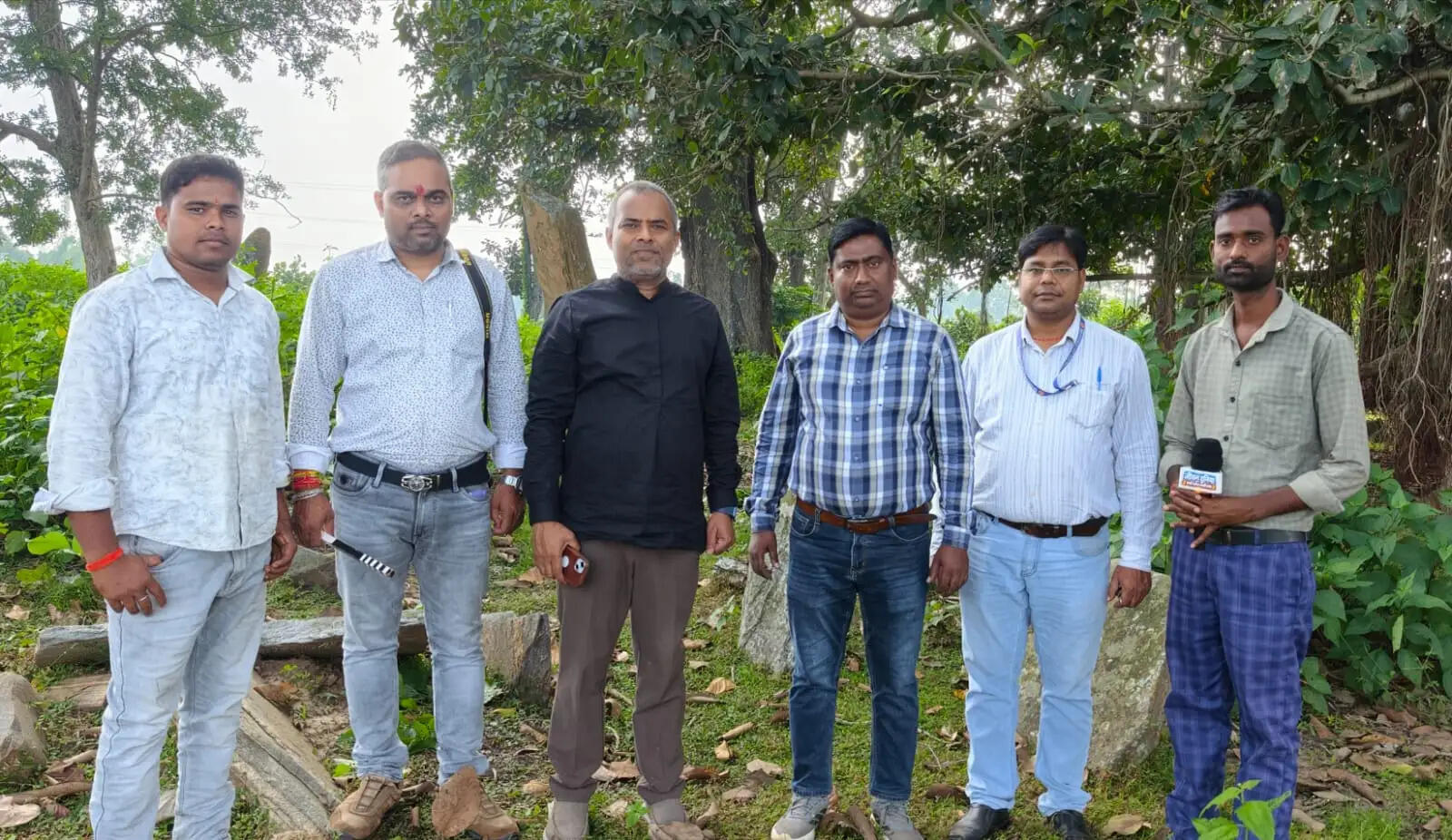 एएसआई की टीम ने किया हुरनाली मेगालिथ स्थल का निरीक्षण