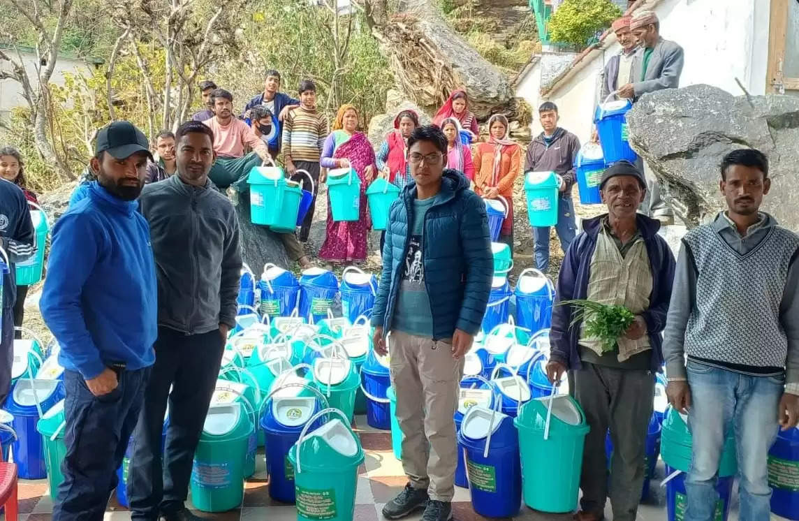 स्वच्छता के क्षेत्र में उत्कृष्ट कार्य के लिए भिकोना ग्राम पंचायत को मिला पांच लाख रुपये का पुरस्कार