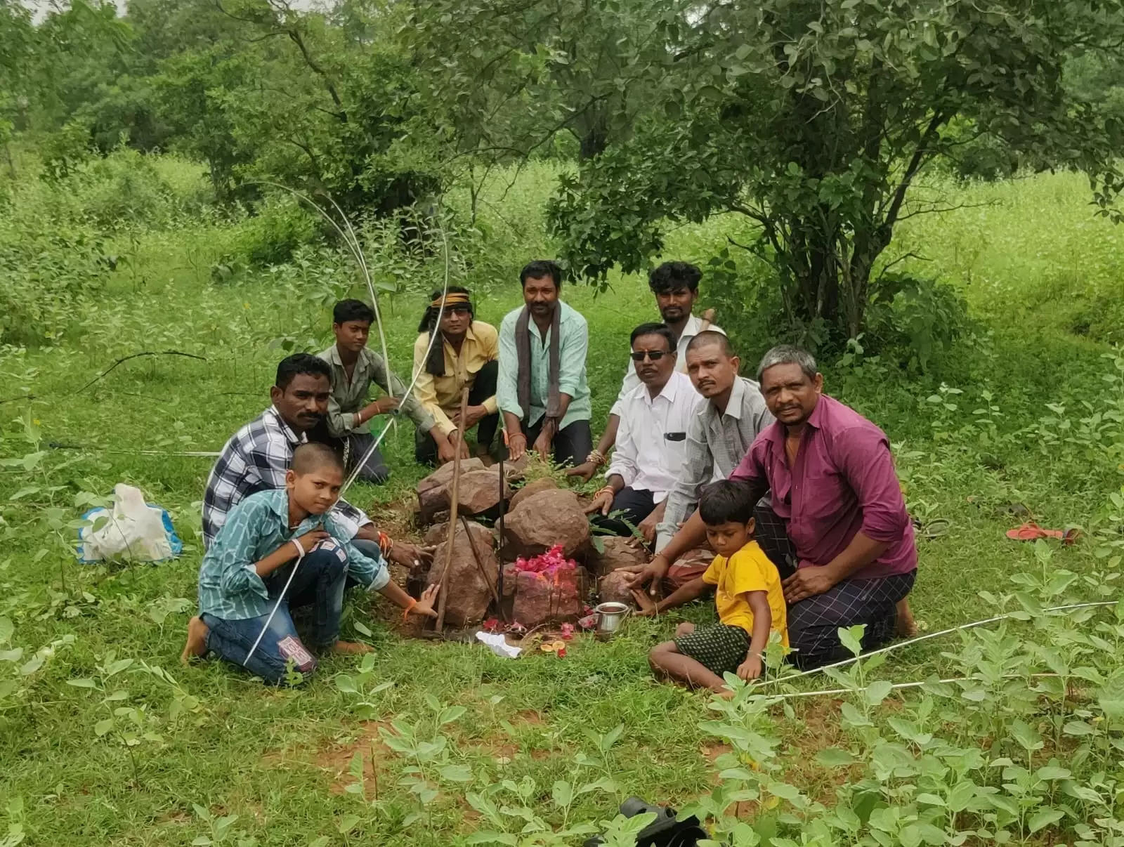 अच्छी फसल की कामना को लेकर ऋृषि पंचमी पर  हुआ हवन पूजन