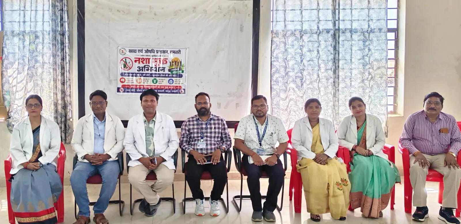 रिलायंस नर्सिंग कॉलेज में विद्यार्थियों को बताए नशे के दुष्परिणाम