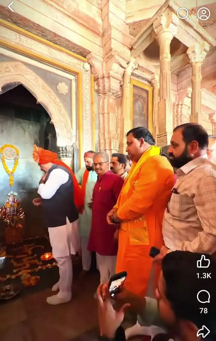 भोजशाला में पहुंचे विधायक रामेश्वर शर्मा, बोले- ऐतिहासिक सत्य स्वीकार कर सौहार्द बढ़ाएं