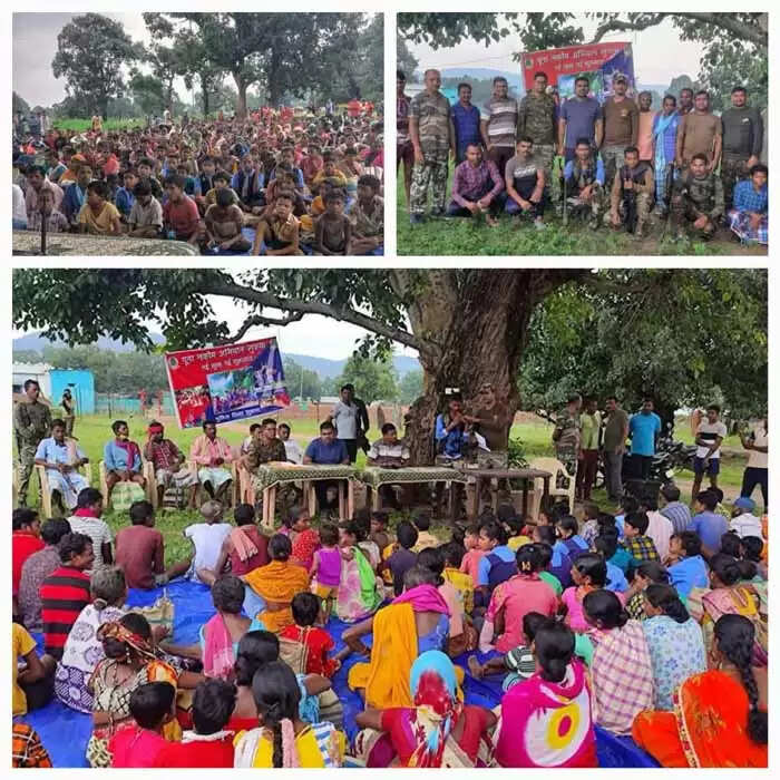 नक्सल मुक्त हुए ग्राम बड़ेशेट्टी पंचायत को एक करोड़ की राशि स्वीकृतः सुकमा एसपी