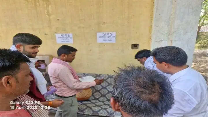 ग्वालियरः बढ़ते हुए तापमान को ध्यान में रखकर जिले के उपार्जन केन्द्रों पर की गईं विशेष व्यवस्थाएं