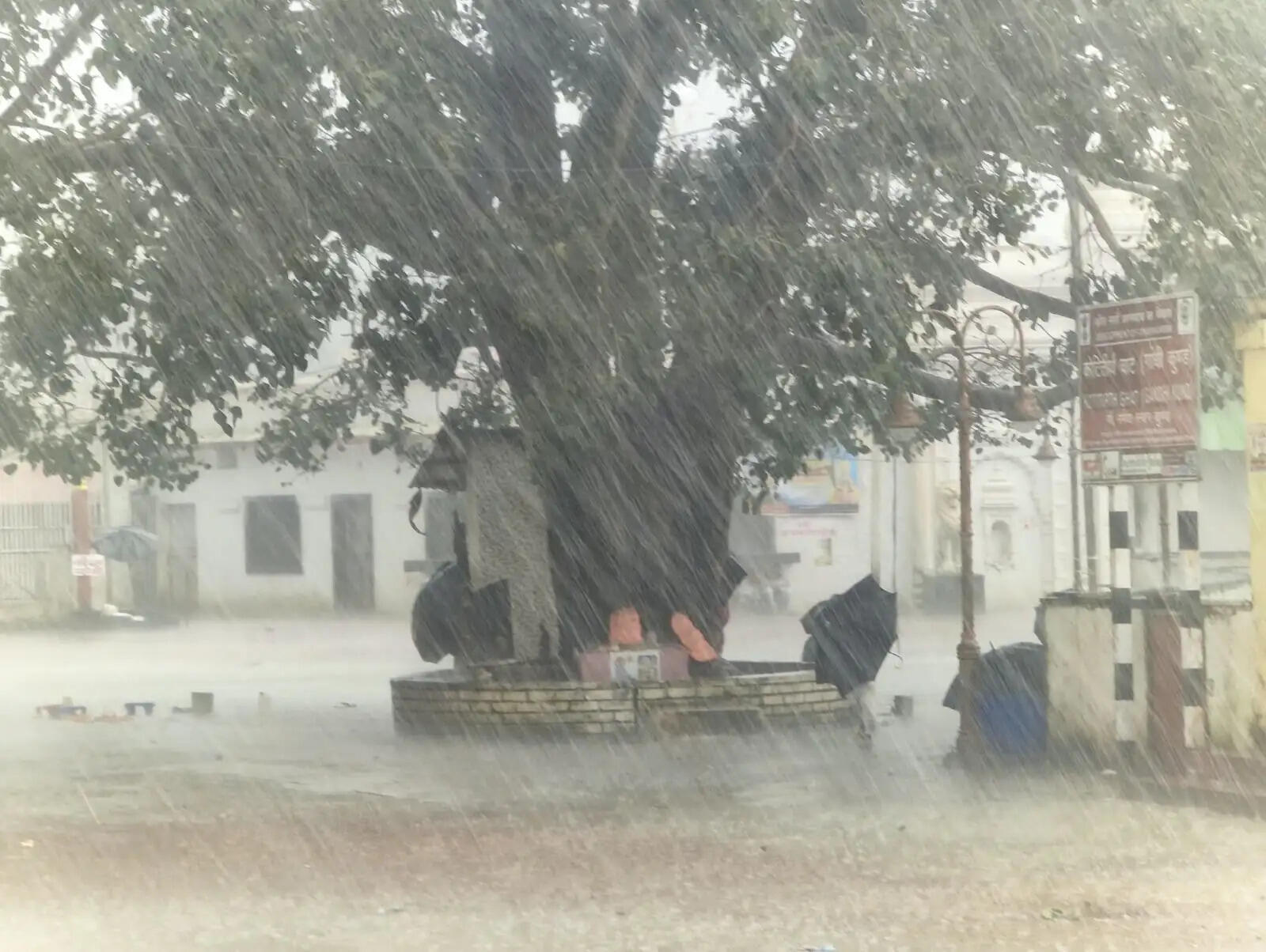 अमरकंटक में अचानक बदला मौसम, आंधी-तूफान के साथ तेज बारिश