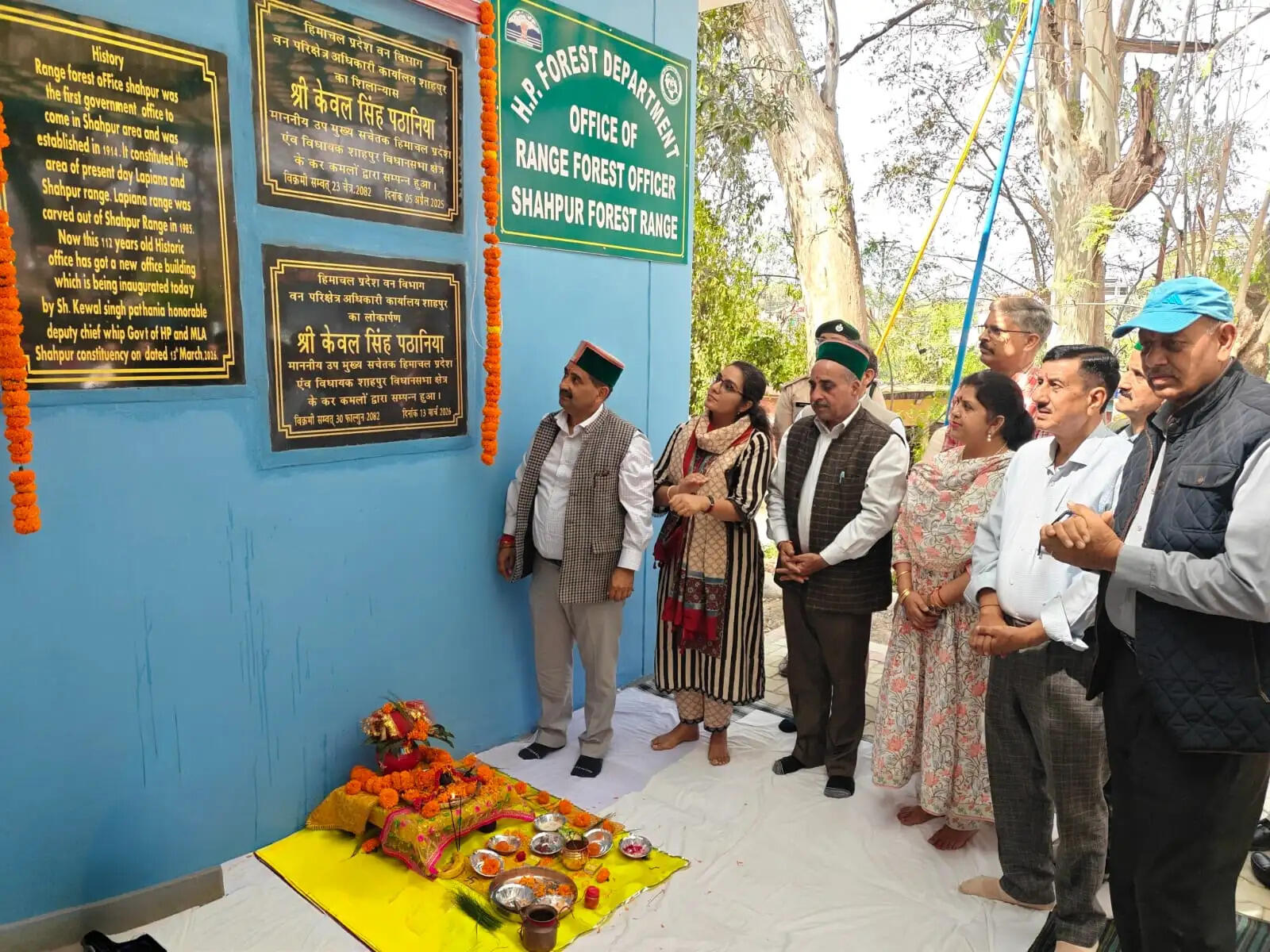 112 वर्षों बाद शाहपुर को मिला नया रेंज ऑफिस भवन, उपमुख्य सचेतक ने किया उद्घाटन