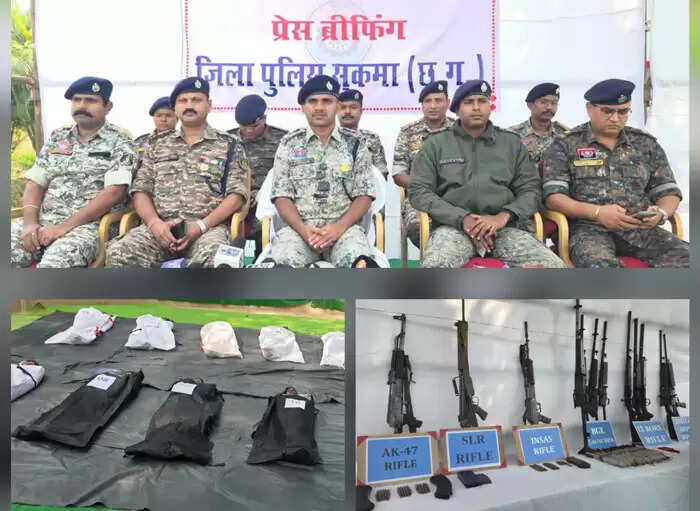 छत्तीसगढ़ के बीजापुर-सुकमा में मारे गए 14 इनामी नक्सलियों की हुई शिनाख्त