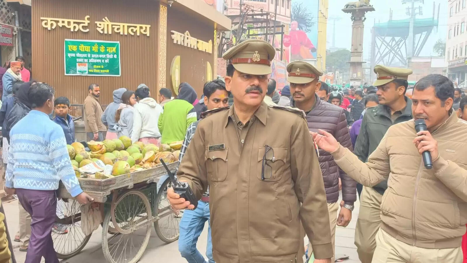 नववर्ष पर वाराणसी में उमड़ रही लाखों की भीड़ देख सोमवार से यातायात डायवर्जन