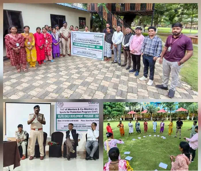ग्राम कुरंदी में तीन दिवसीय ‘स्पोर्ट्स फॉर प्रोटेक्शन’ प्रशिक्षण का हुआ समापन