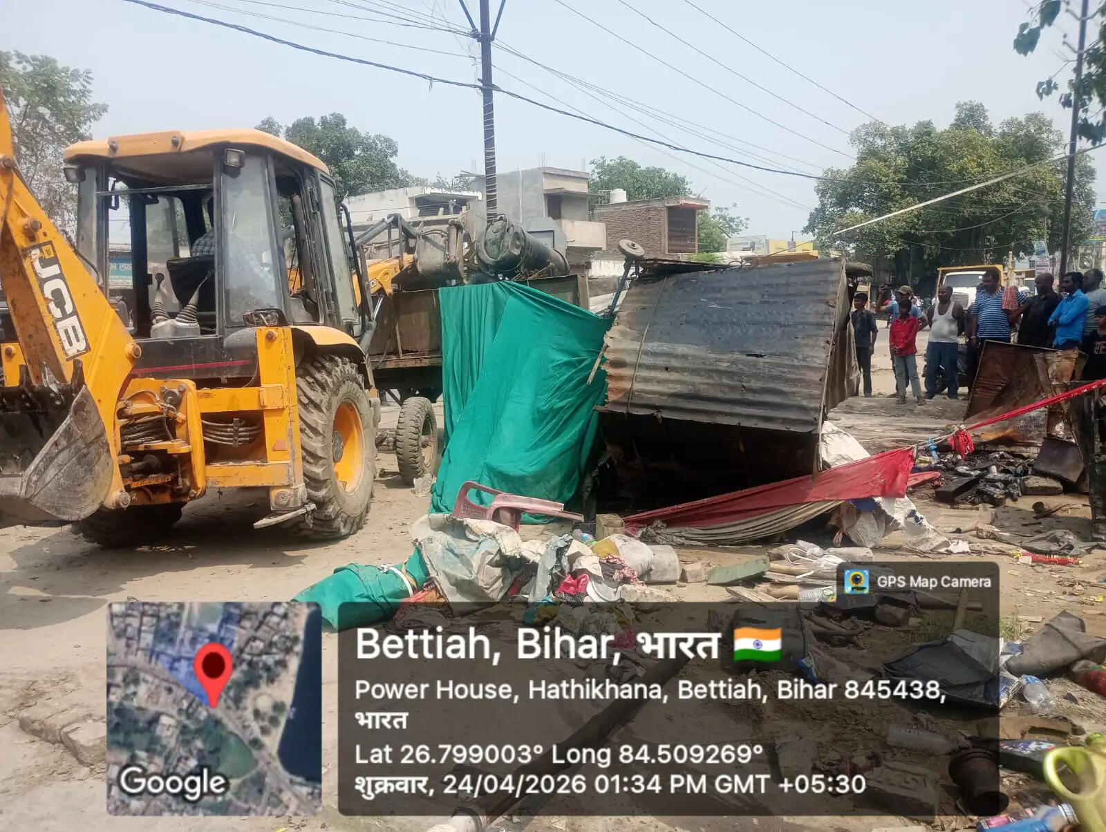 रामनगर नगर परिषद प्रशासन ने 39 अवैध कब्जा को मुक्त कराया