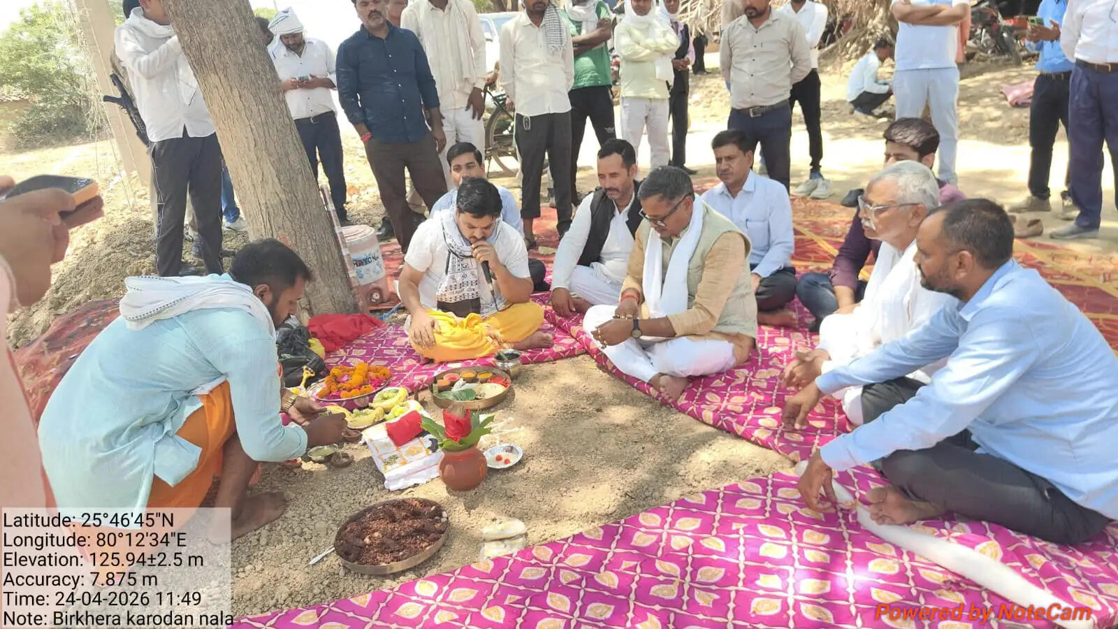 विधायक ने बिरखेरा-मुंडेरा मार्ग एवं पुल का किया भूमि पूजन