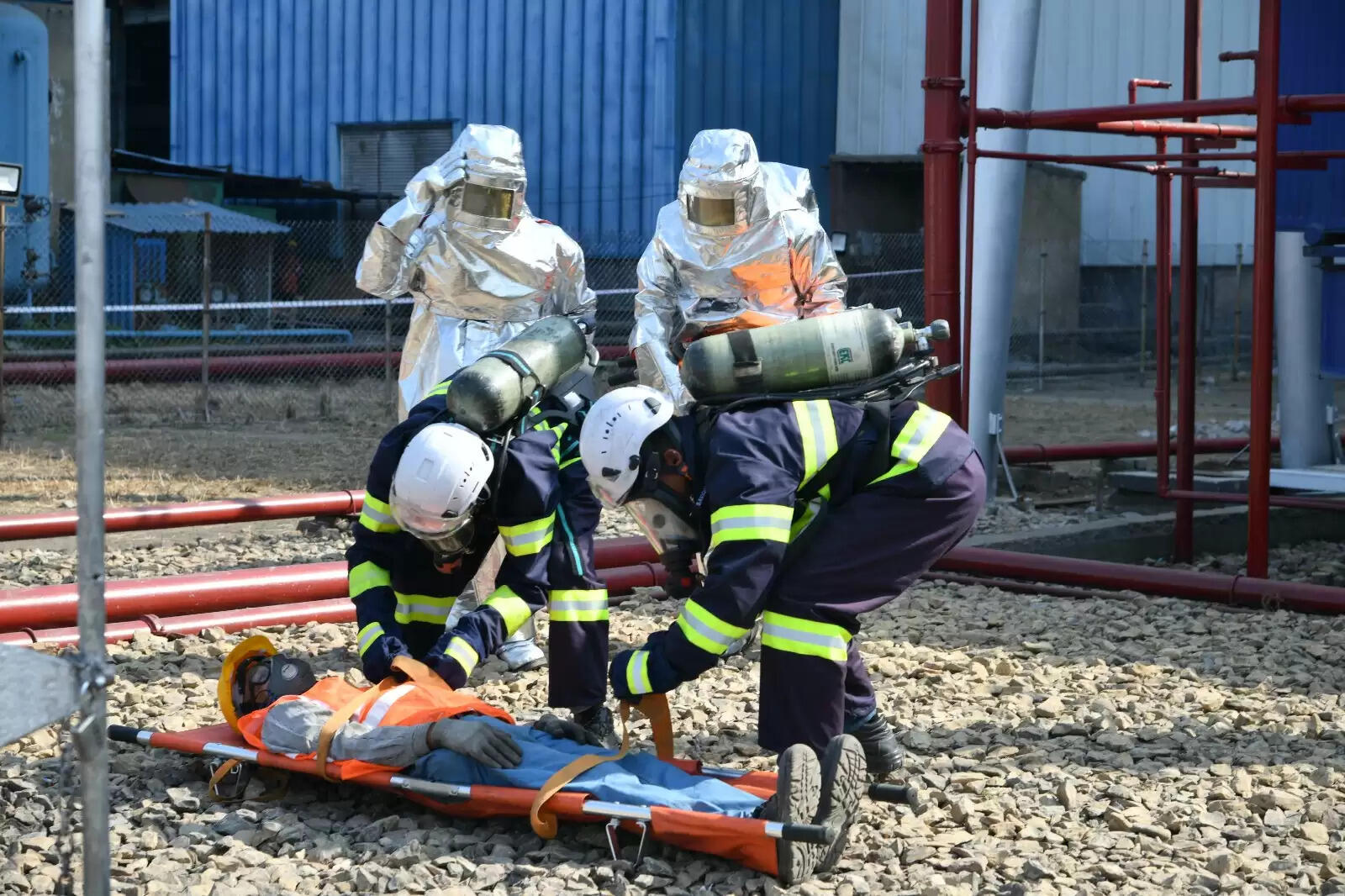 बालको में जिलास्तरीय मॉक ड्रिल का सफल आयोजन