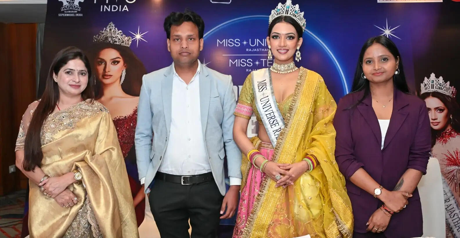 जयपुर बना ग्लैमर का केंद्र: मिस यूनिवर्स राजस्थान और मिस टीन का आगाज़