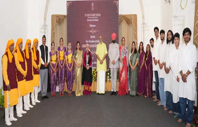 उपराष्ट्रपति के सम्मान में सांस्कृतिक संध्या, लोक संस्कृति और भारतीय विविधता का दिखा संगम