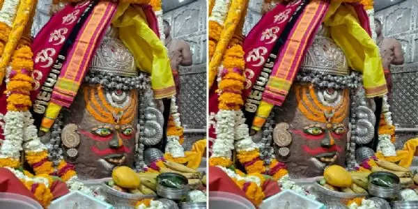 भगवान महाकाल का भस्म आरती में हुआ भांग और सूखे मेवे से श्रृंगार