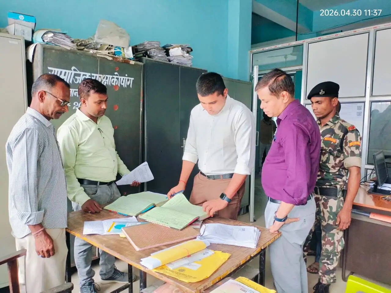 ग्रामीण विकास विभाग द्वारा संचालित विभिन्न योजनाओं का निरीक्षण किया गया